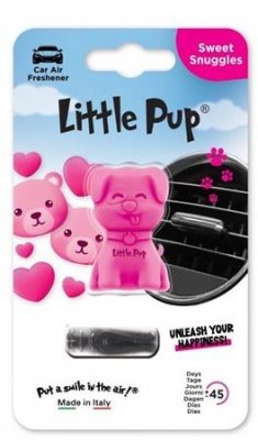 Autóillatosító, szellőzőrácsra, LITTLE JOE "PUP Sweet Snuggles", pink