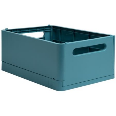 Tárolódoboz, A4+, összecsukható, EXACOMPTA "Skandi", nyugodt kék