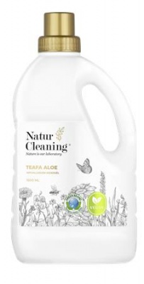 Mosógél, hipoallergén, 1,5 l, NATURCLEANING, teafa és aloe