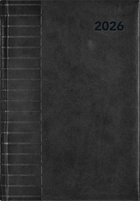 Naptár, tervező, B5, heti, DAYLINER, "Tucson", fekete