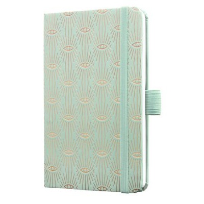 Naptár, A6, heti, 2026, kemény borító, SIGEL "Jolie", Mystic Aquamarin